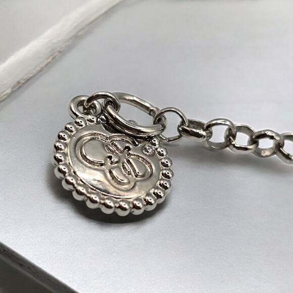 Necklace Jessica Simpson Double Chain Ornate Statement Pendant 30" L SKU 2255 - Picture 9 of 10